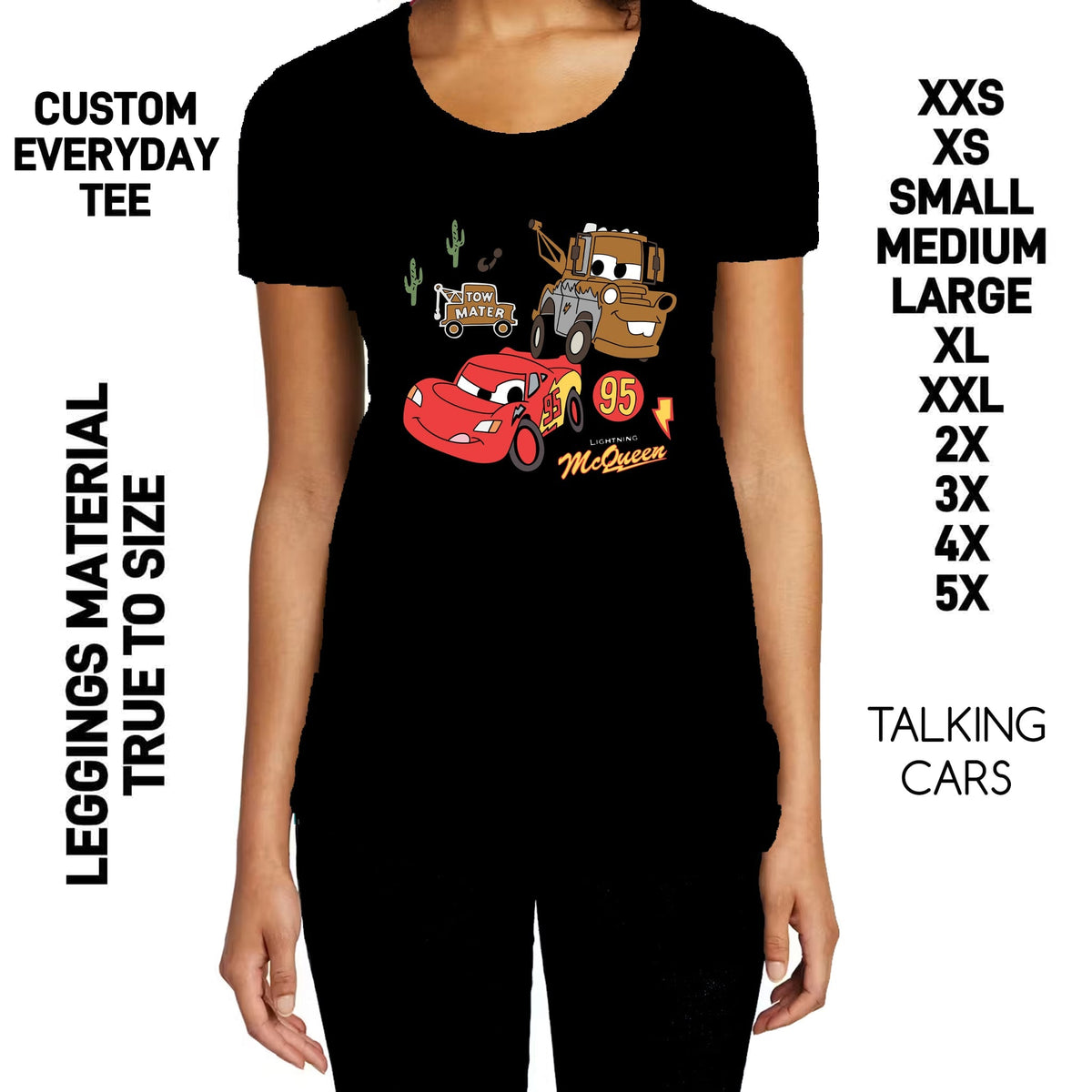 302BT - Talking Cars Everyday Tee - Preorder Due 10/25 ETA: Late Dec