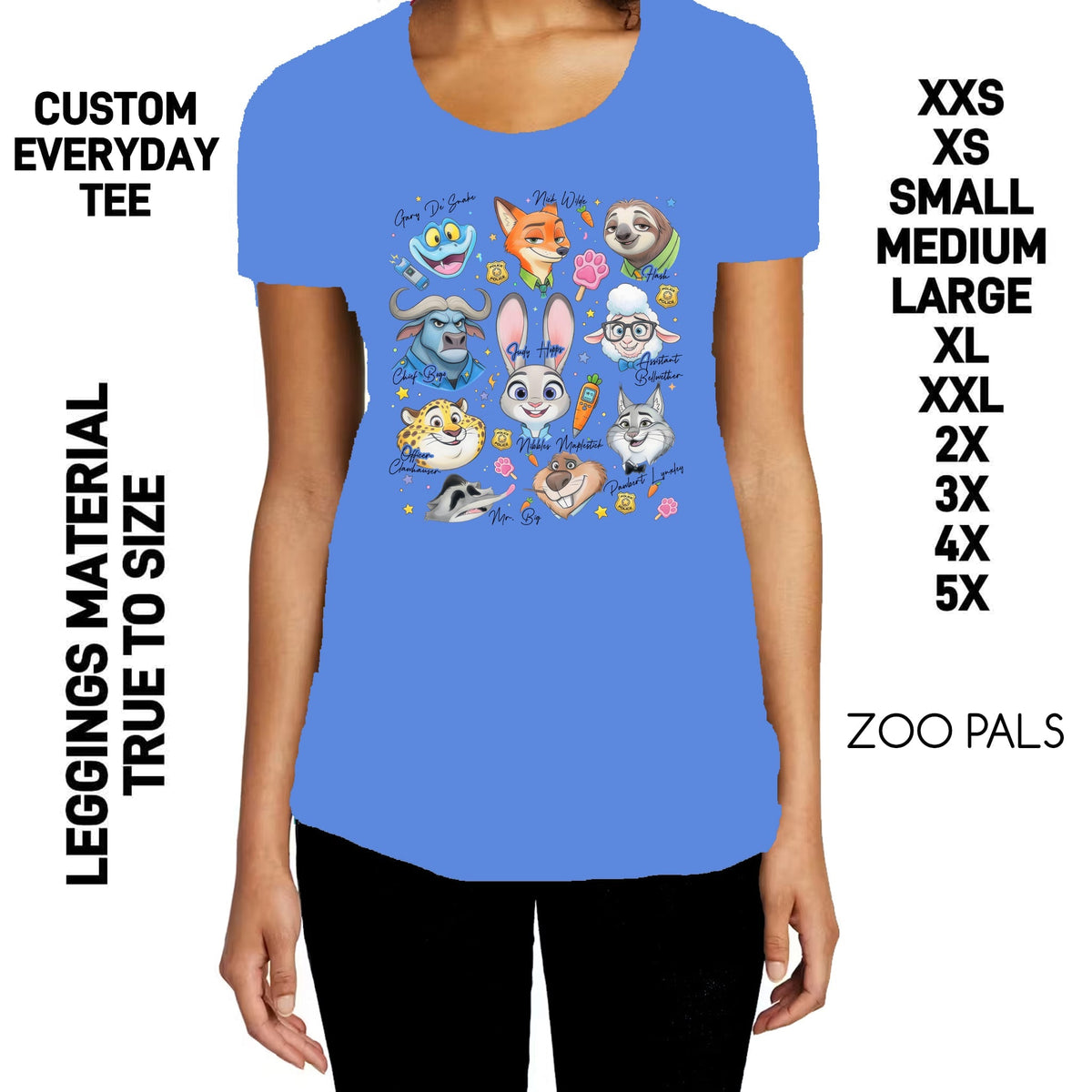 302BT - Zoo Pals Everyday Tee - Preorder Due 10/25 ETA: Late Dec