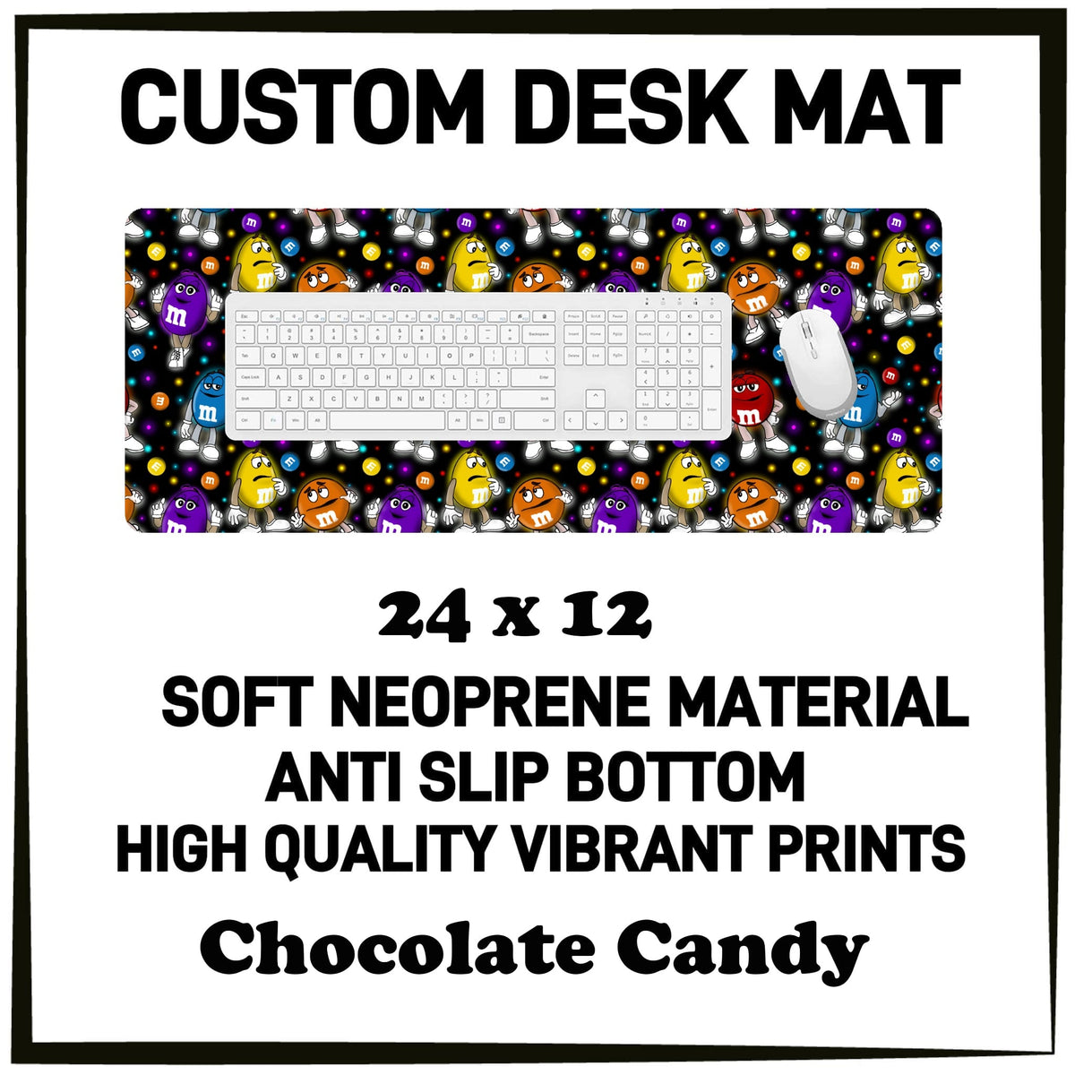 5DSK - Chocolate Candy Desk Mat - Preorder Due 10/21 ETA: Mid-Dec
