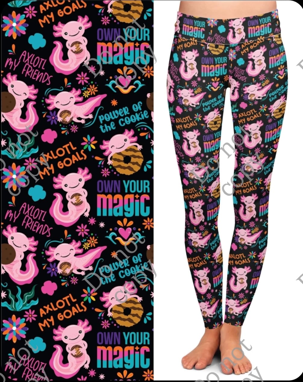 Axolotl Goals GS LEGGING RTS AVAILABLE NOW GSRUN2023