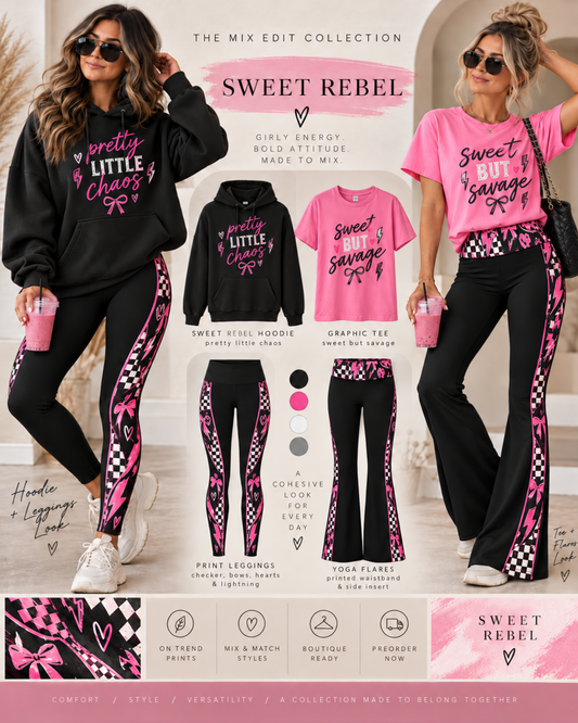 SWEET REBEL-LEGGINGS-MIX EDIT PREORDER CLOSING 10/30