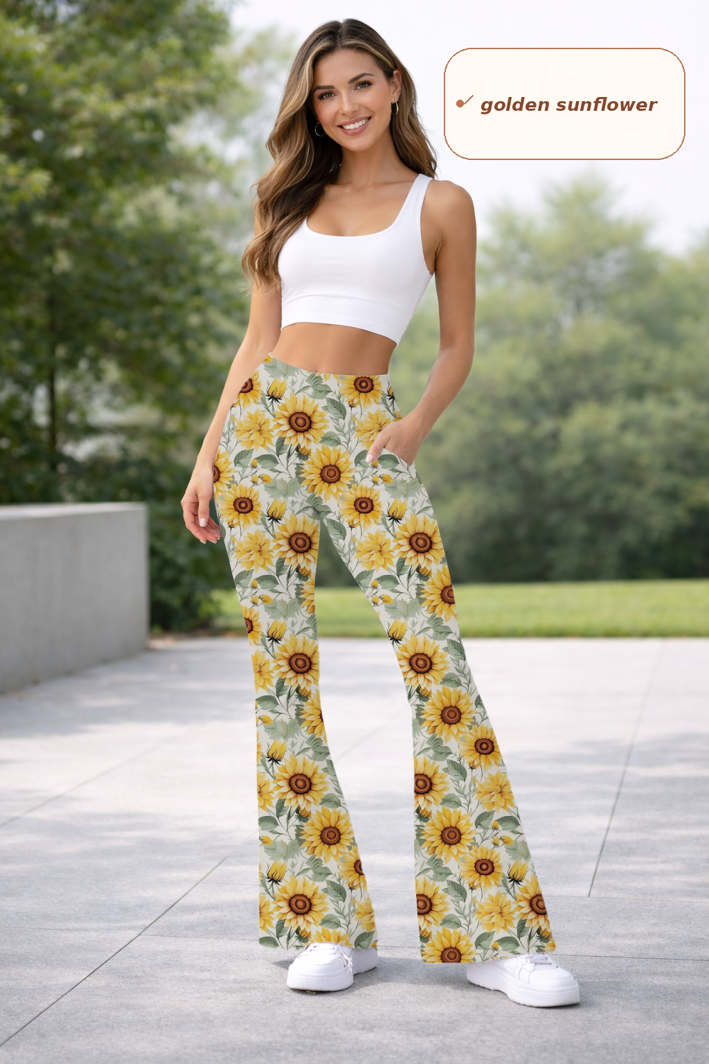 GOLDEN SUNFLOWER-YOGA FLARE PREORDER- CLOSING 9/14