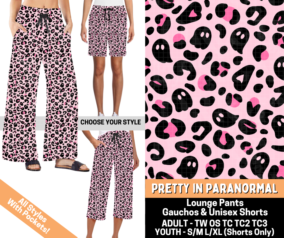 Preorder! Closes 7/1. ETA Oct. Pretty In Paranormal Combo Lounge Lengths