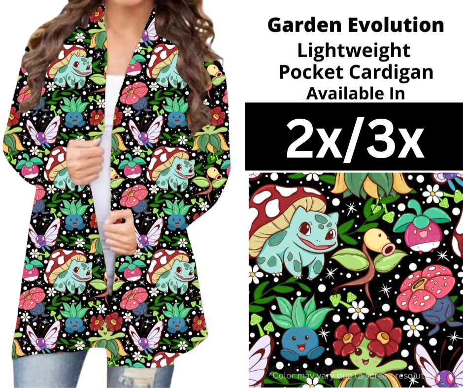 Garden Evolution Pocket Cardigan