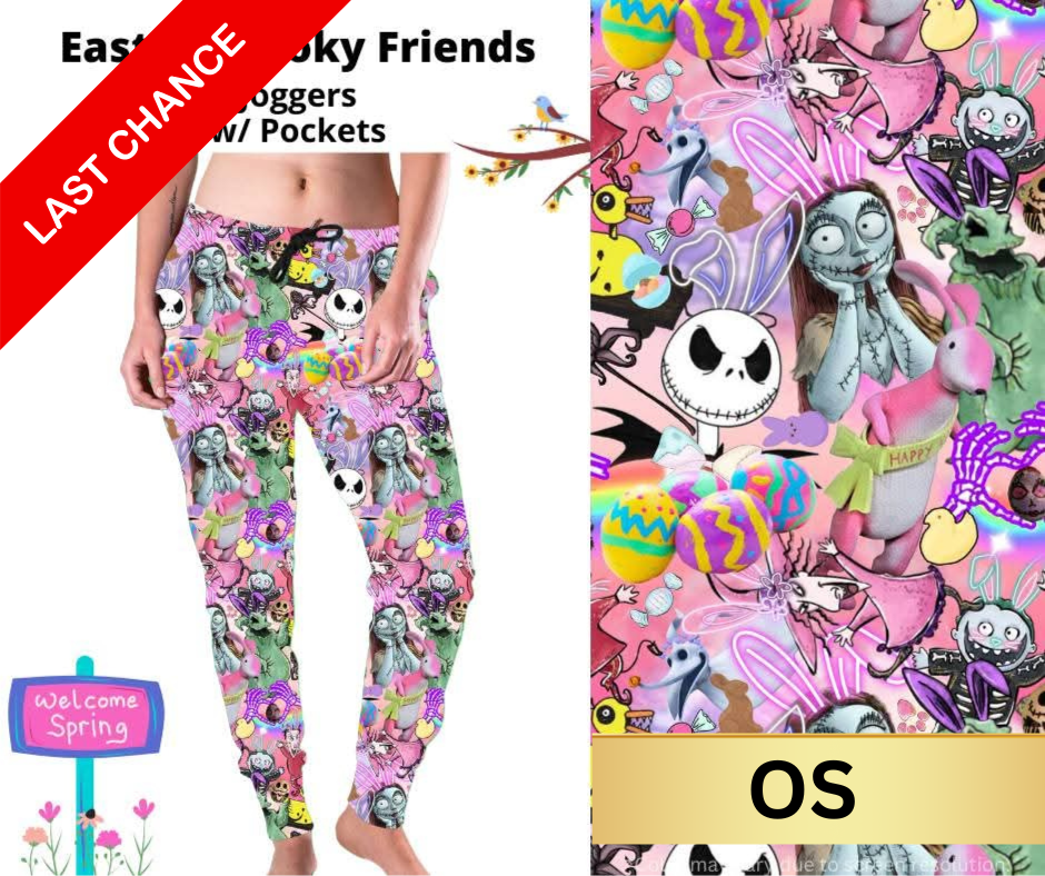 Easter Spooky Friends Joggers