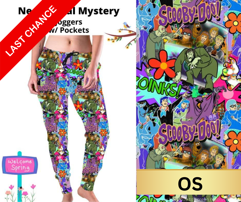 Neon Floral Mystery Joggers