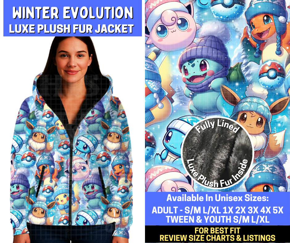 Preorder! Closes 10/20. ETA Jan. Winter Evolution Luxe Fur Jacket