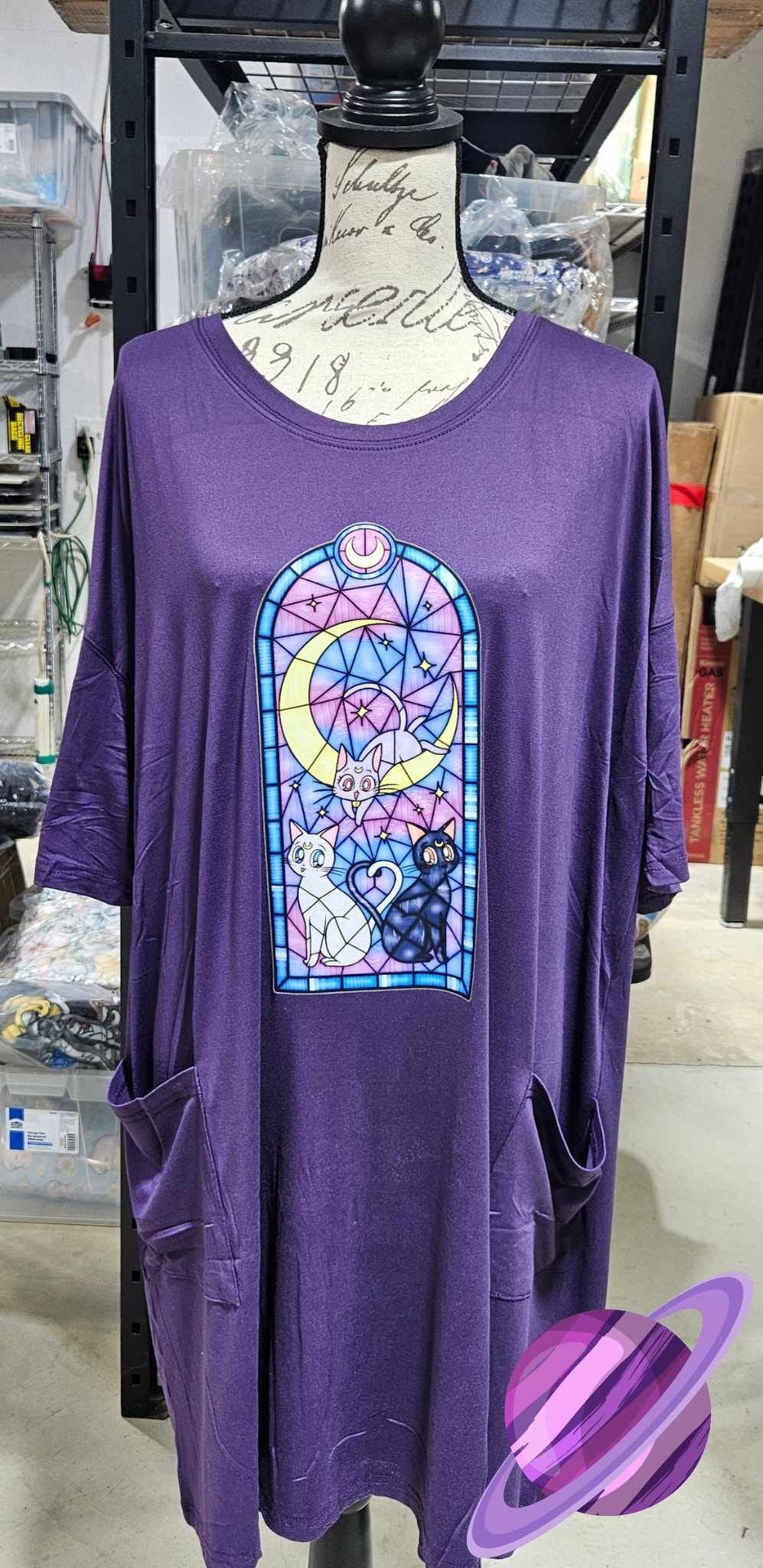 CUSTOM (MUST EMAIL US YOUR OWN ART)-SLEEP SHIRT-PREORDER CLOSING 4/15
