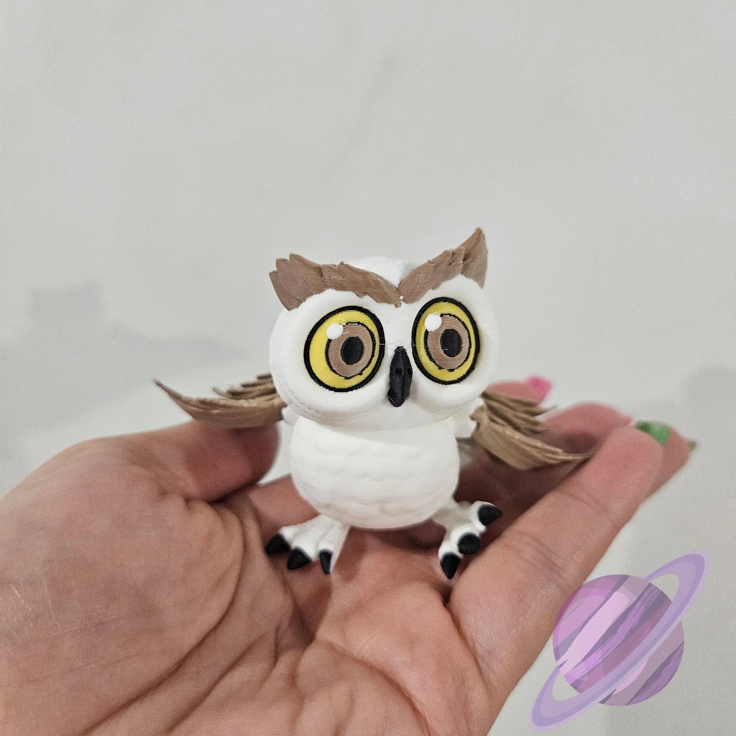 HOOT OWL-3D PRINTED STRAW BUDDY