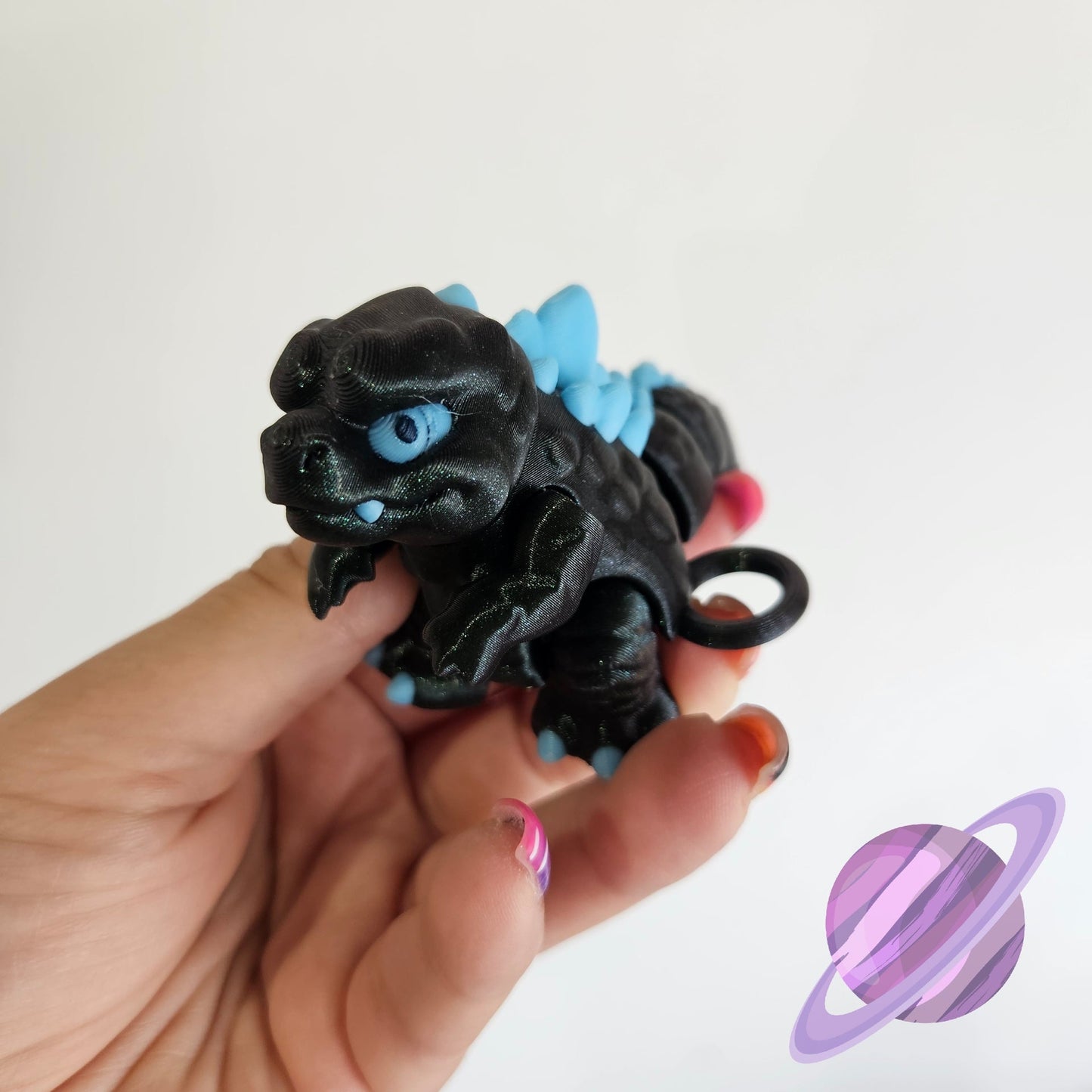 6 PACK- 3D PRINTED SPOOKY CLICKER FIDGETS