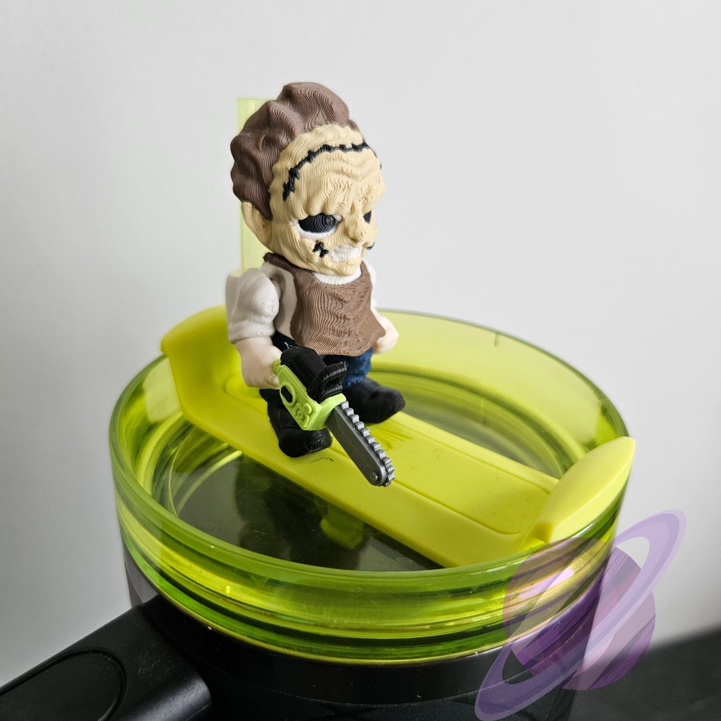 CHAINSAW GUY-3D PRINTED STRAW BUDDY