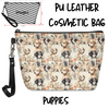 TRIPLE BAG RUN - PUPPIES- COSMETIC BAG - PREORDER CLOSING 5/26 ETA END OF JULY/EARLY AUGUST