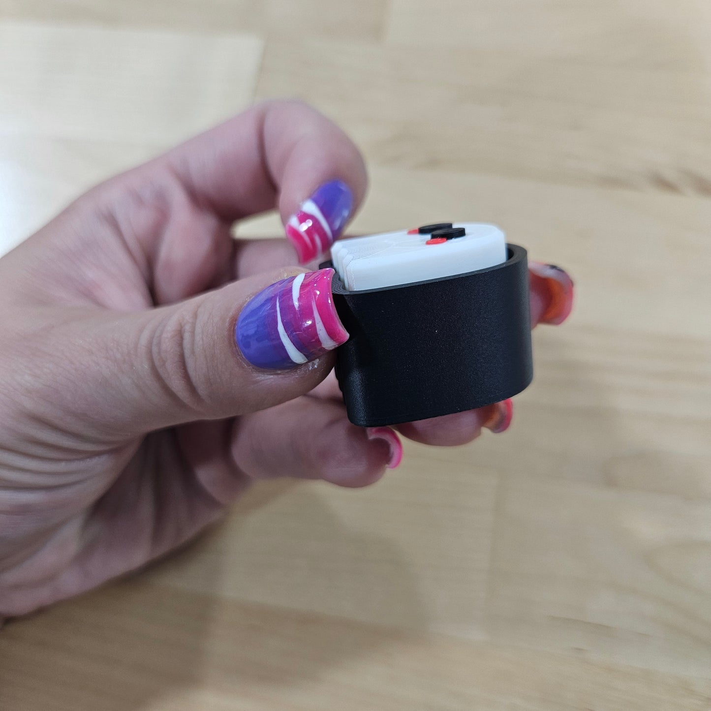 6 PACK- 3D PRINTED SPOOKY CLICKER FIDGETS