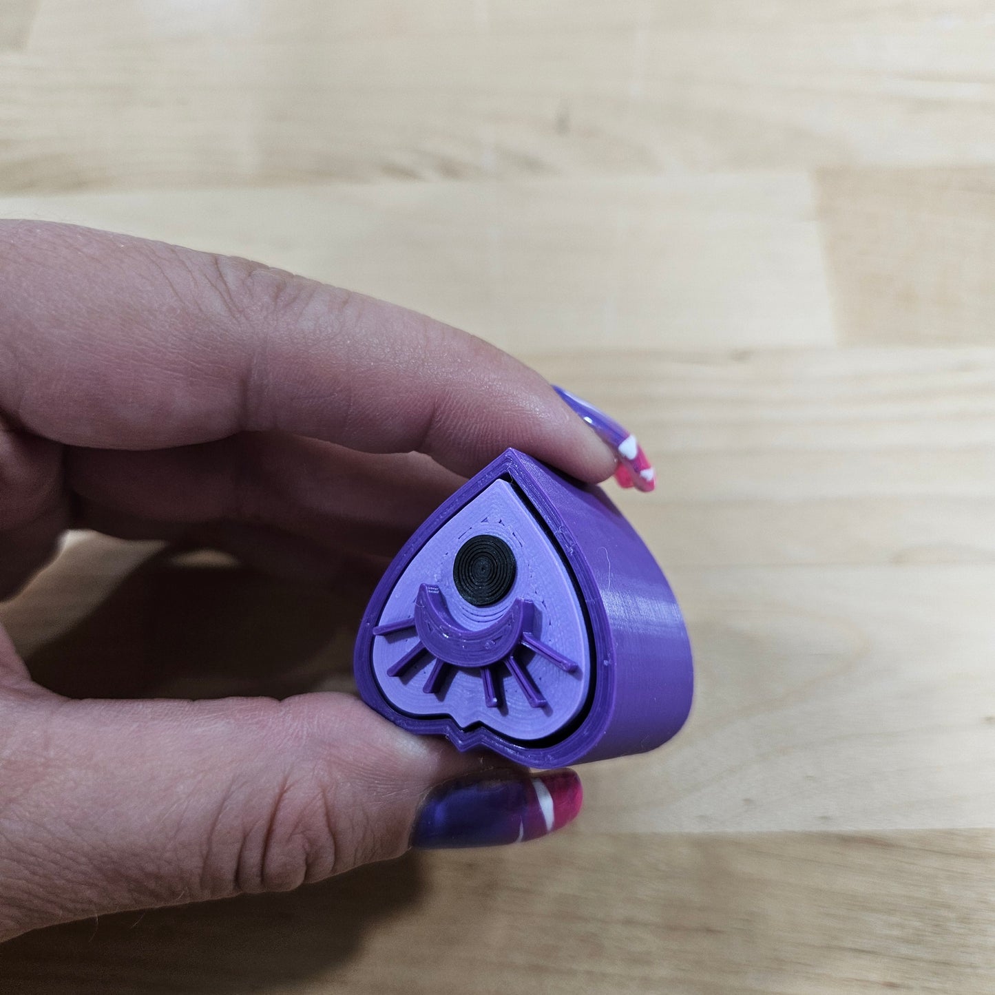 6 PACK- 3D PRINTED SPOOKY CLICKER FIDGETS