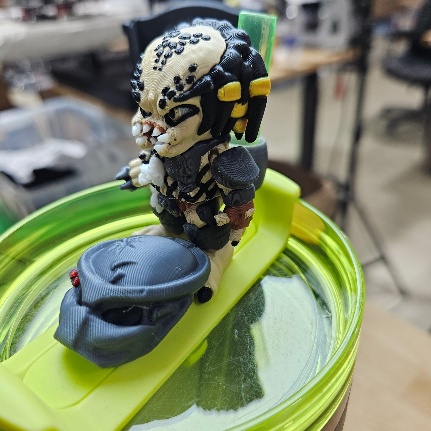 CHAINSAW GUY-3D PRINTED STRAW BUDDY