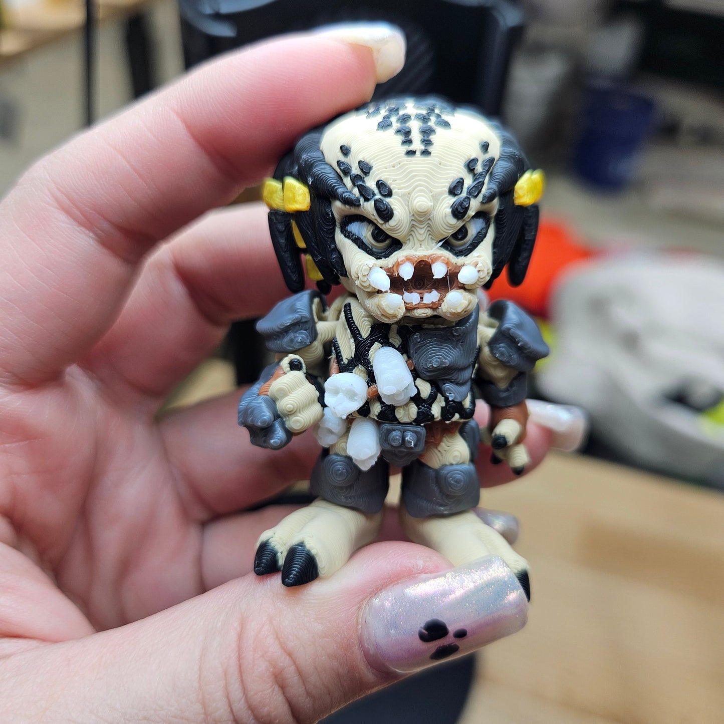 CHAINSAW GUY-3D PRINTED STRAW BUDDY