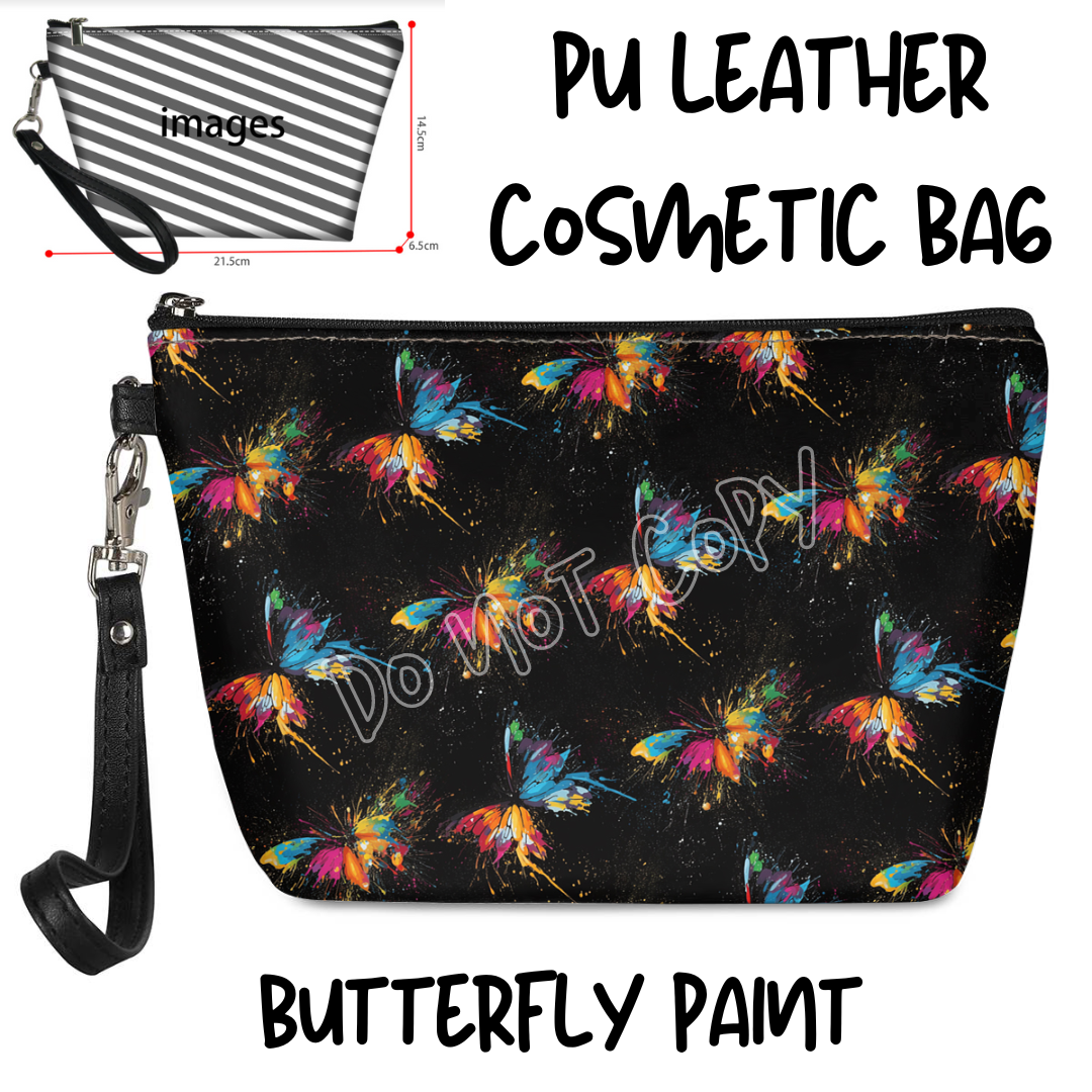 TRIPLE BAG RUN - BUTTERFLY PAINT - COSMETIC BAG - PREORDER CLOSING 5/26 ETA END OF JULY/EARLY AUGUST