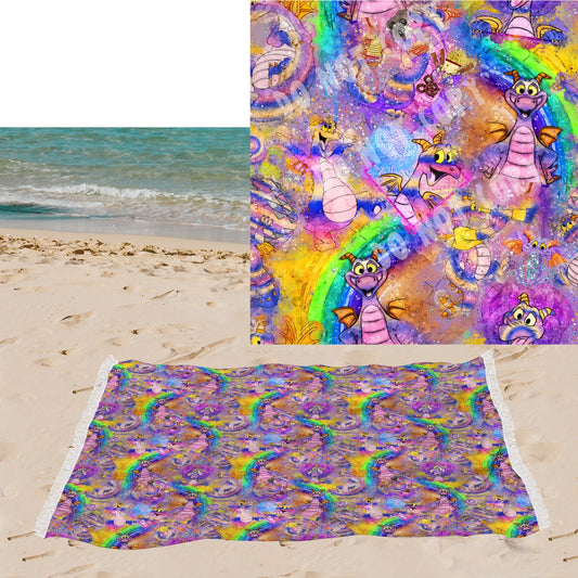 Magic Dragon-OVERSIZED BEACH TOWEL 6-PREORDER CLOSING 3/20