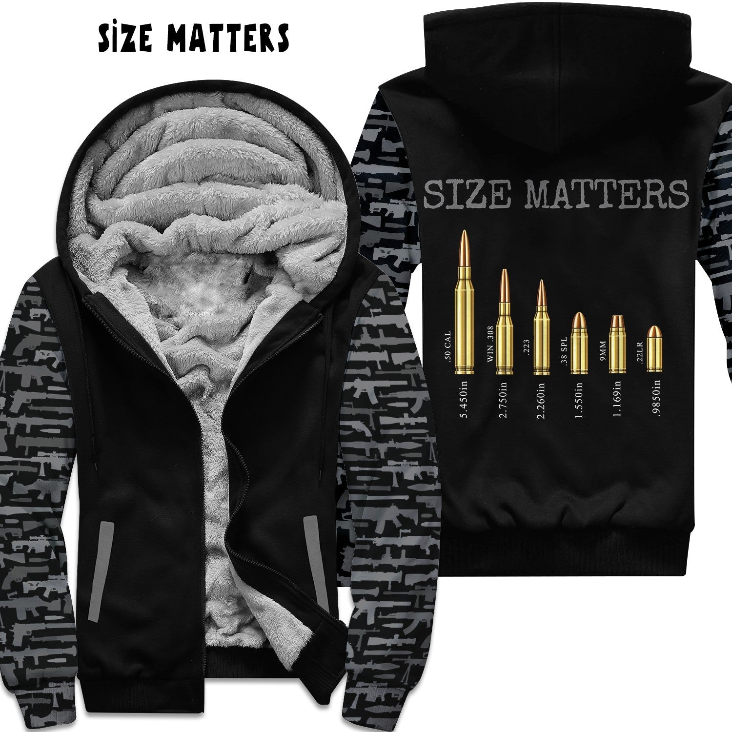 SIZE MATTERS- FLEECE/COTTON LINED JACKETS RUN 12 PREORDER CLOSING 11/29