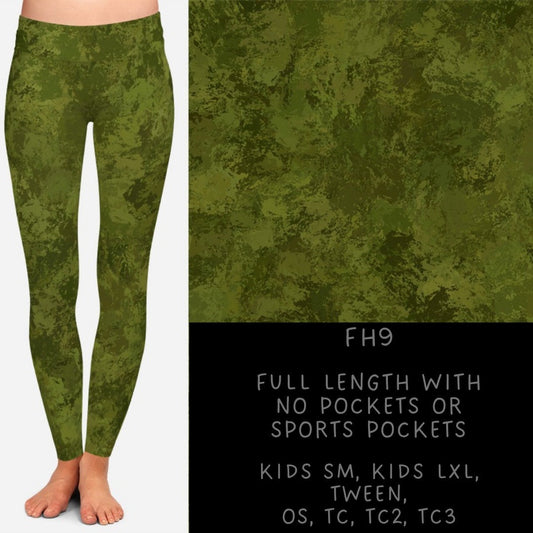 Ready To Ship - Fall Hues - FH9 Leggings - TC