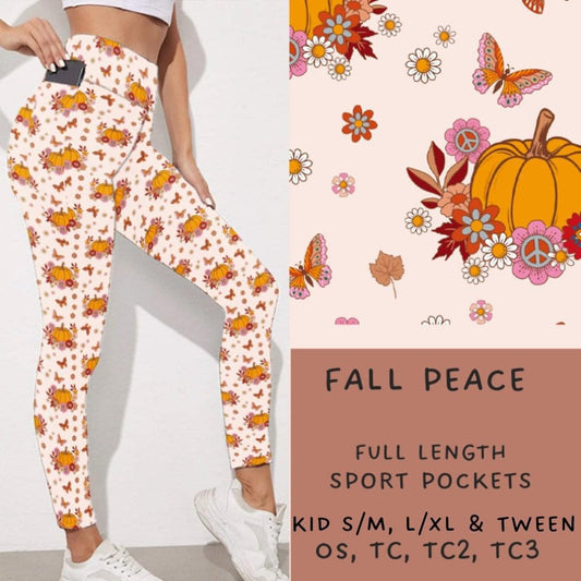 Ready To Ship - Closes 9/10 - Fall Peace Joggers
