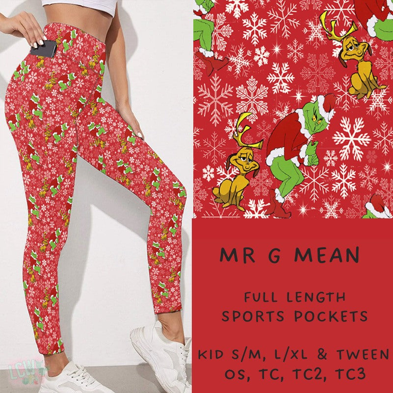 Ready To Ship - Mr. G Mean Leggings