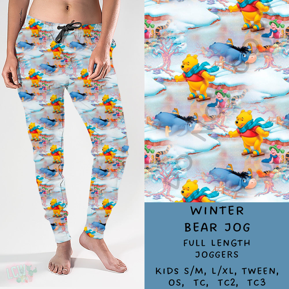 Ready To Ship - Winter Bear Jogger