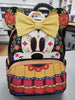 Load image into Gallery viewer, Loungefly Minnie Mouse Dia De Los Muertos Sugar Skull Mini Backpack-EXCLUSIVE