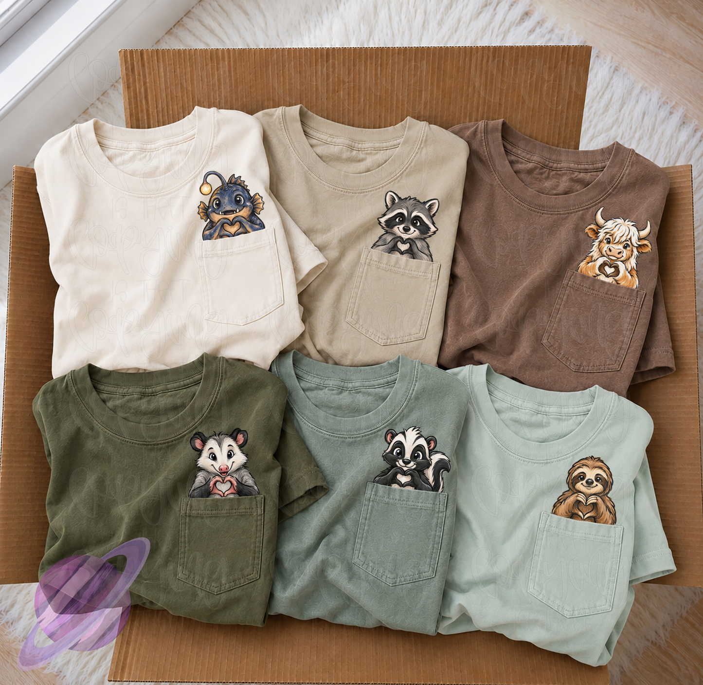 POCKET PEEKERS TEE COLLECTION