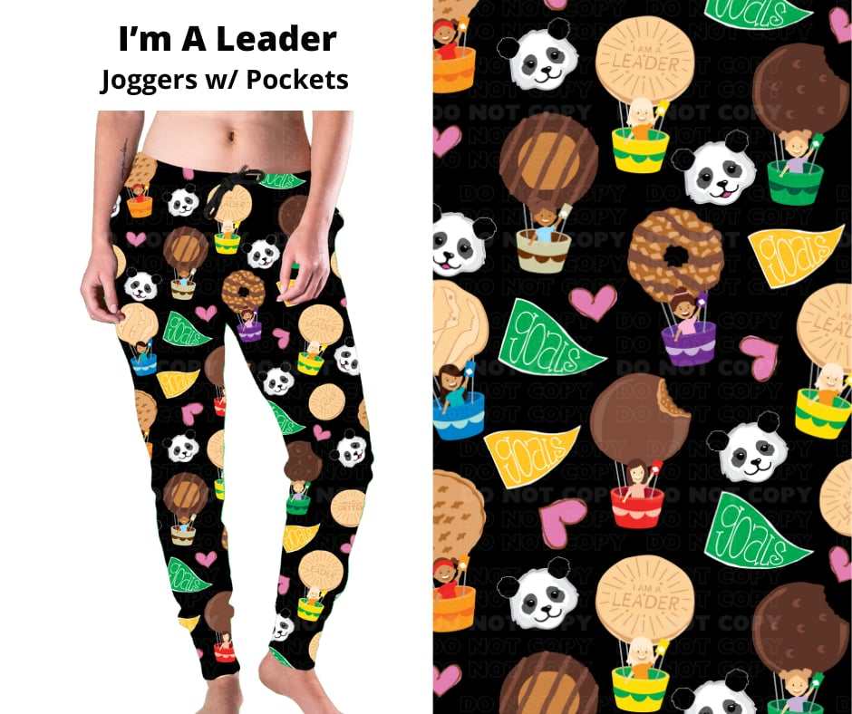 I'm a Leader Joggers with Pockets Preorder Closing 9/17 ETA DECEMBER