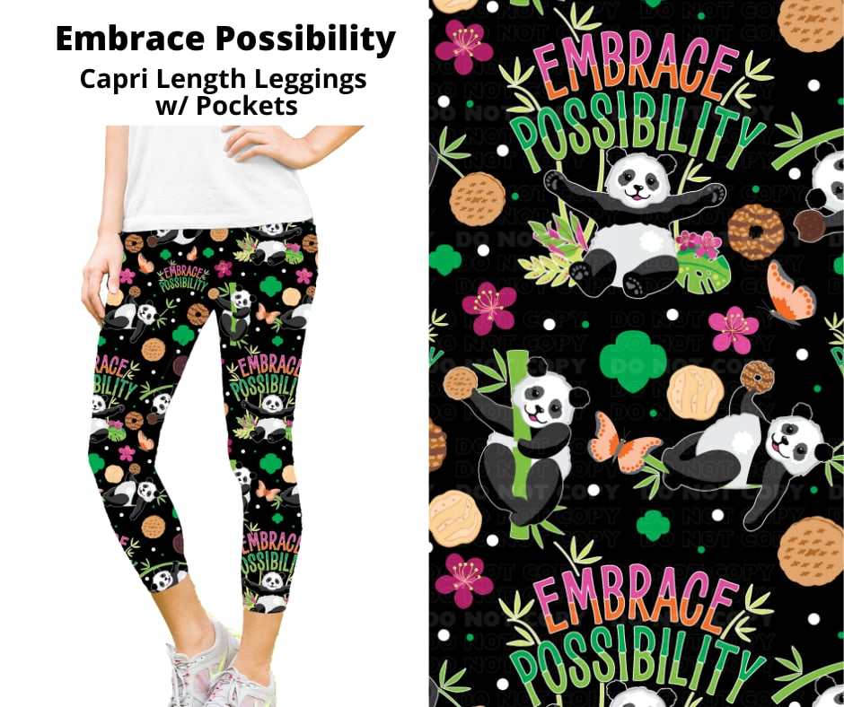 Embrace Possibility Capri Length Leggings with Pockets Preorder Closes 9/17 ETA DECEMBER