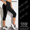 Load image into Gallery viewer, PPO SOLID BLACK CAPRI