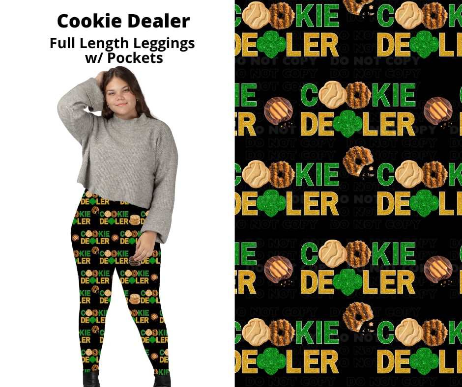 Cookie Dealer Full Length Leggings with Pockets Preorder Closes 9/17 ETA DECMBER