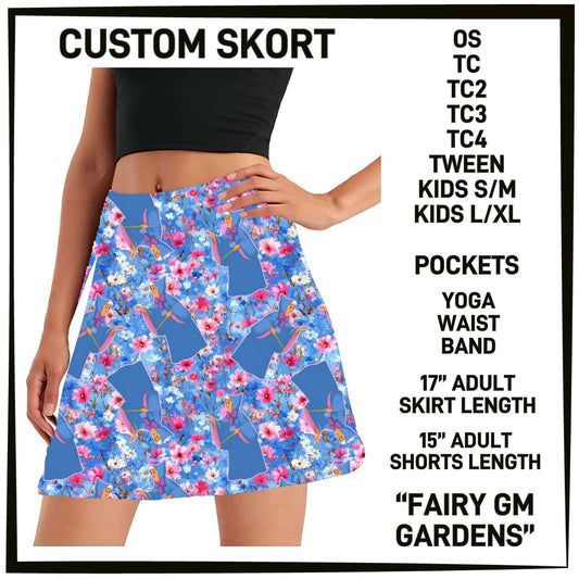 ML2G - Fairy GM Gardens Skort with Pockets - Preorder Closing 2/22 ETA: Late April