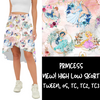 Load image into Gallery viewer, HIGH LOW SKORT - PRINCESS -PREORDER CLOSING 6/2 ETA END OF JULY/EARLY AUG