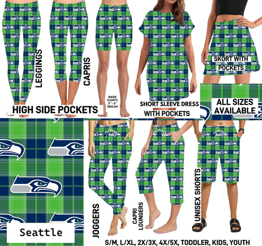 FTBP - Seattle FB Plaid - Preorder Due 9/30 ETA: Mid-Nov