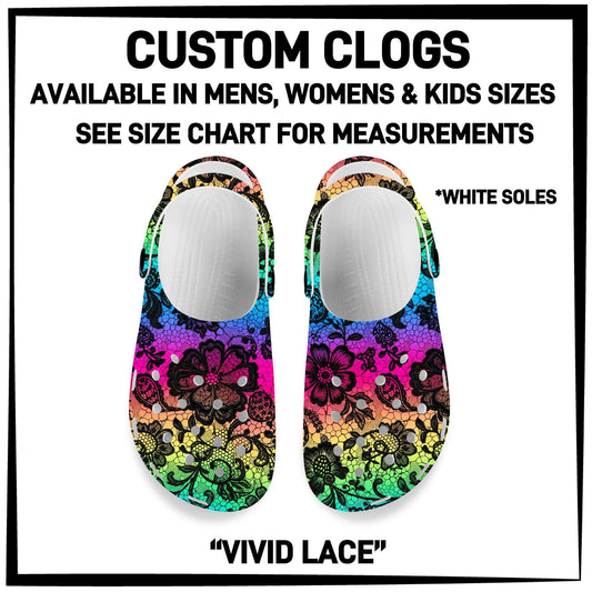 C8LG - Vivid Lace Custom Clogs - Preorder Closing 6/10 ETA: Mid-Aug