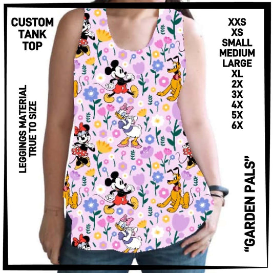 CTT1 - Garden Pals Tank Top - Preorder Closing 6/23 ETA: Late Aug