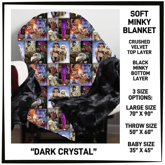 MI8B - Dark Crystal Minky Blanket - Preorder Closing 7/15 ETA: Late Sept