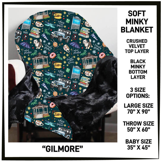 MI8B - Gilmore Minky Blanket - Preorder Closing 7/15 ETA: Late Sept