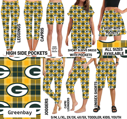 FTBP - Greenbay FB Plaid - Preorder Due 9/30 ETA: Mid-Nov