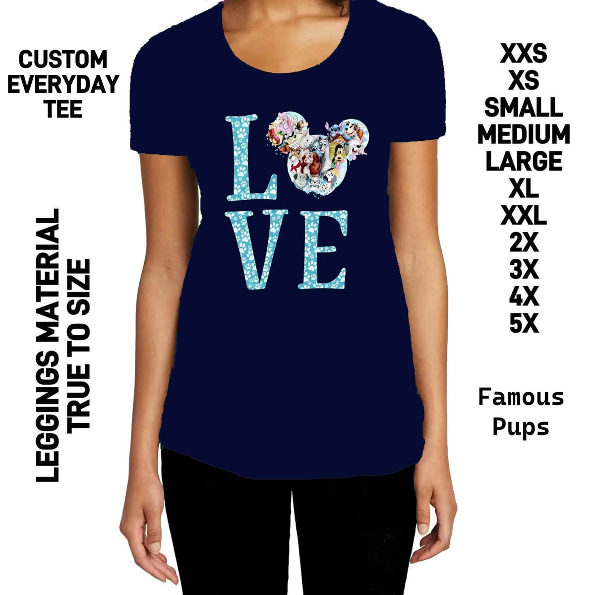 300BT - Famous Pups Everyday Tee  - Preorder Due 10/4 ETA: Early Dec