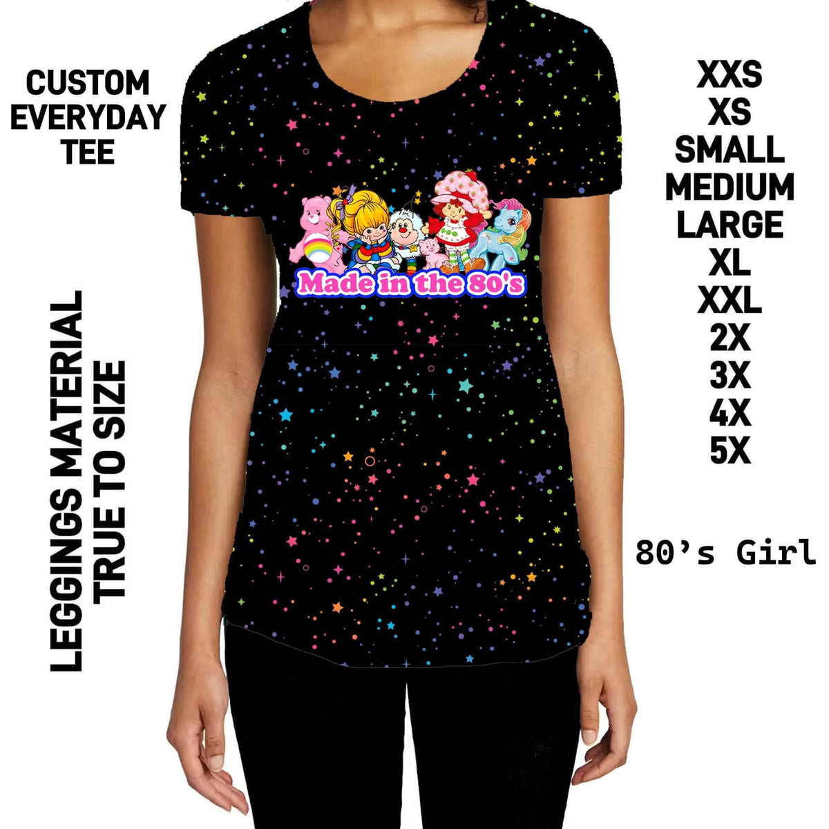 300BT - 80s Girl Everyday Tee  - Preorder Due 10/4 ETA: Early Dec