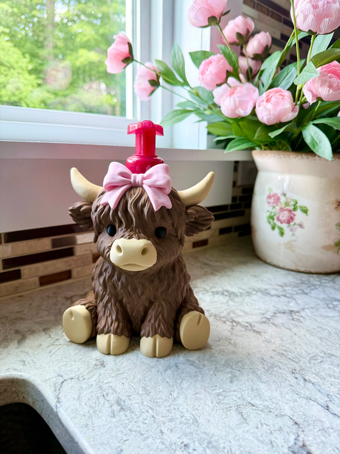 HIGHLAND COW SOAP HOLDER- 3D PRINTED