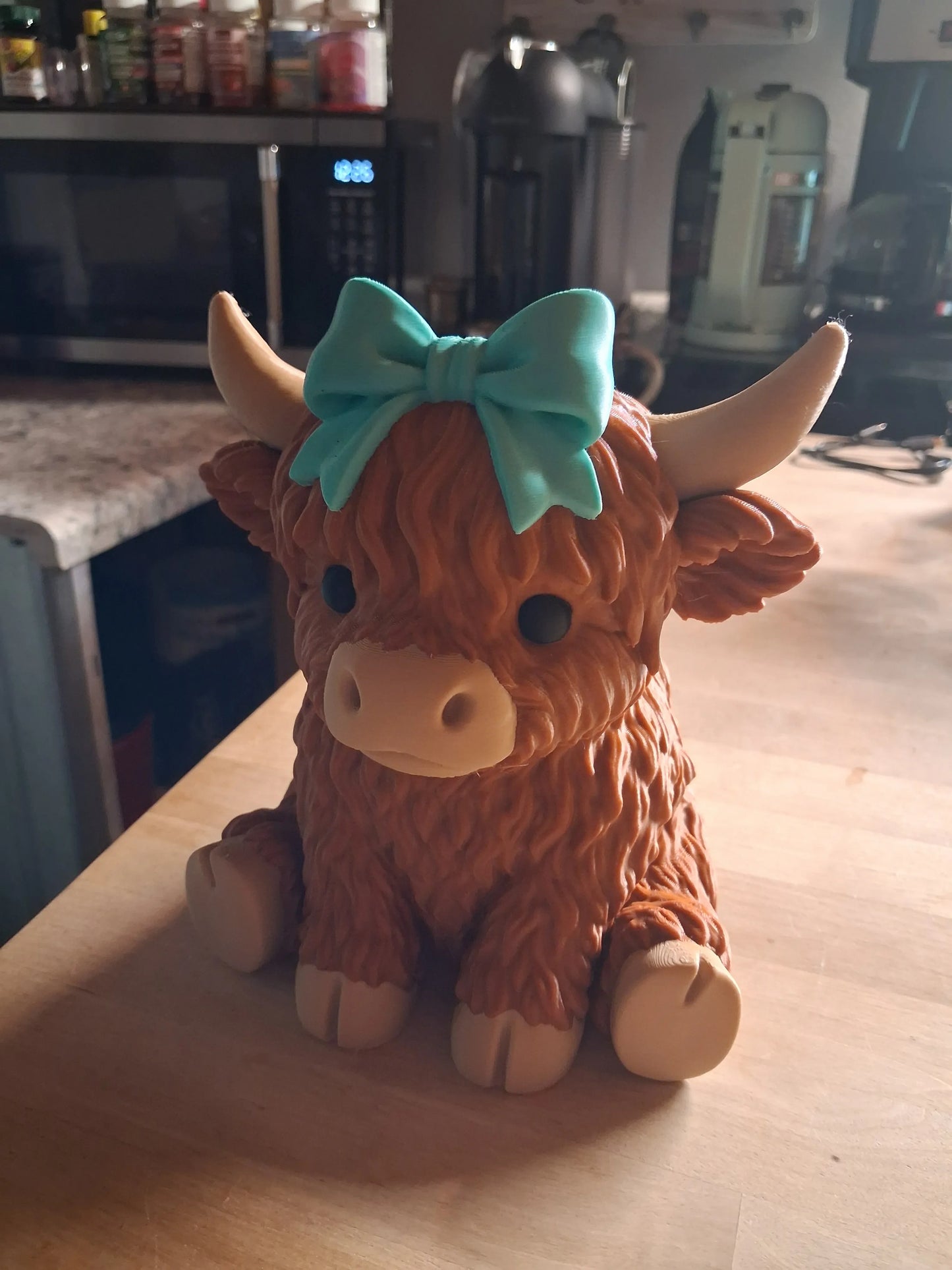 HIGHLAND COW SOAP HOLDER- 3D PRINTED