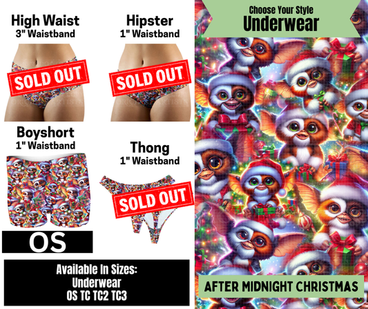After Midnight Christmas Boyshort Underwear