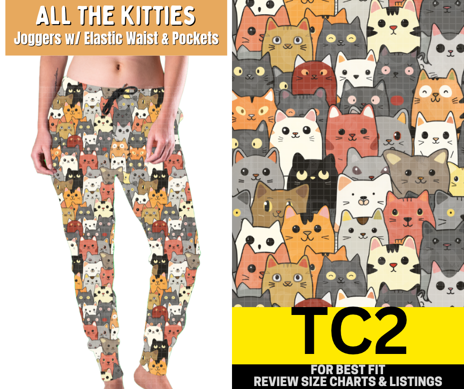 All The Kitties Joggers