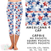 Ready To Ship - Americana 4 Capris