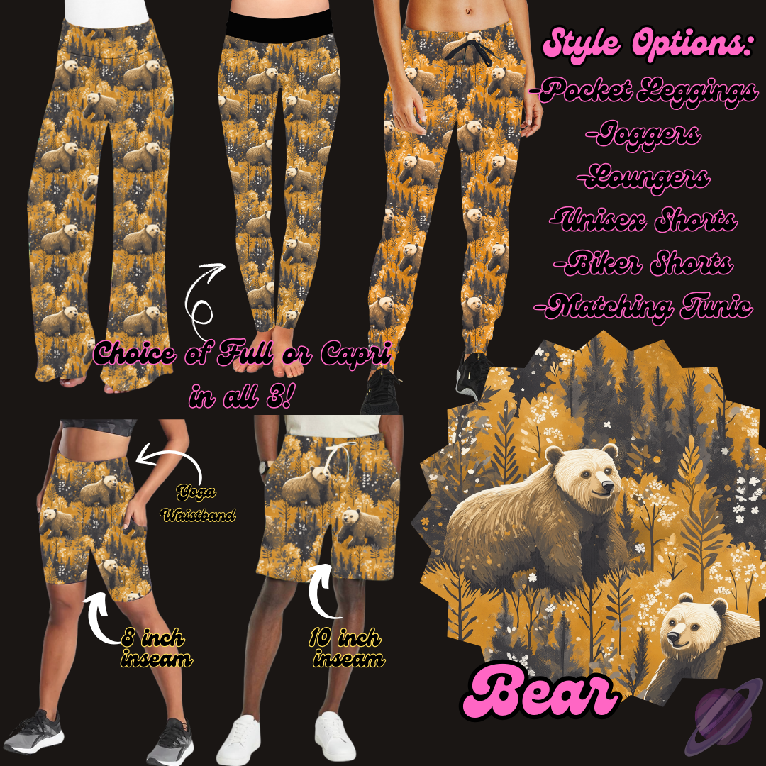 BEAR-PRETTY RUN BOTTOMS PREORDER CLOSING 1/30