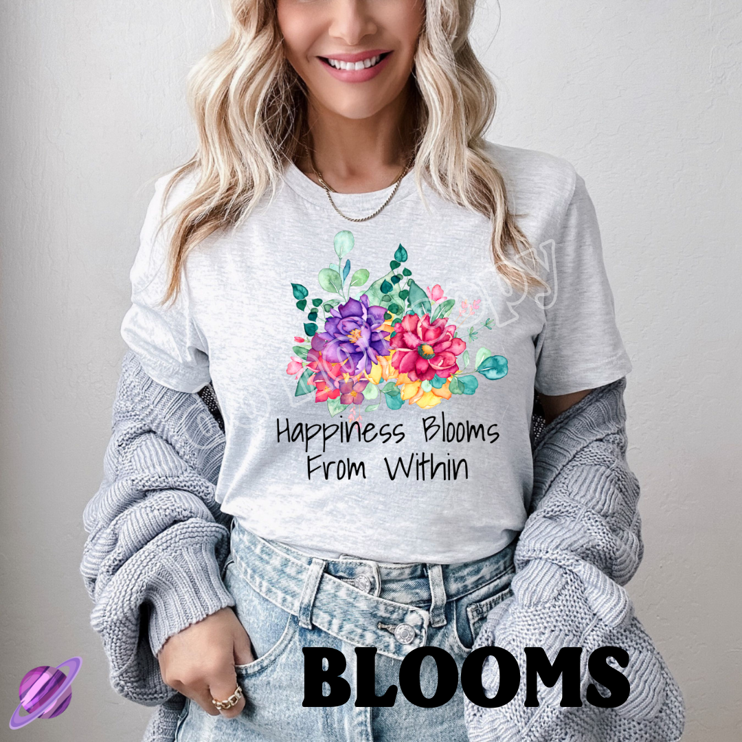 BLOOMS - B88 -UNISEX TEE ADULTS/KIDS PREORDER CLOSING 2/13 ETA APRIL